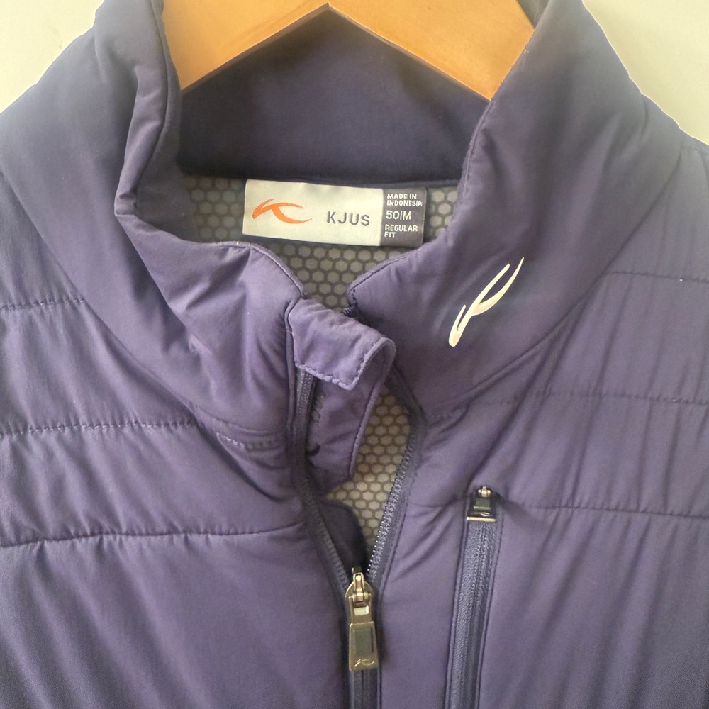 KJUS Navy Reach Golf Jacket Men’s Medium